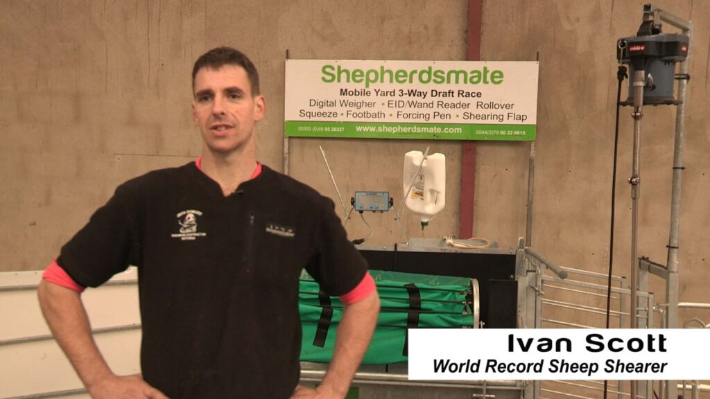 Ivan Scott - Shepherdsmate- World Record Sheep Shearer